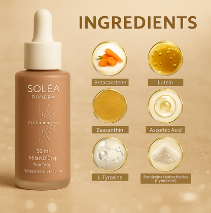 🔥 BEST-SELLER : Gouttes de Bronzage Soléa Riviera